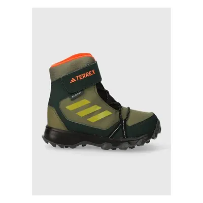 Outdoorové boty adidas TERREX TERREX SNOW CF R.RD zelená barva 86064827