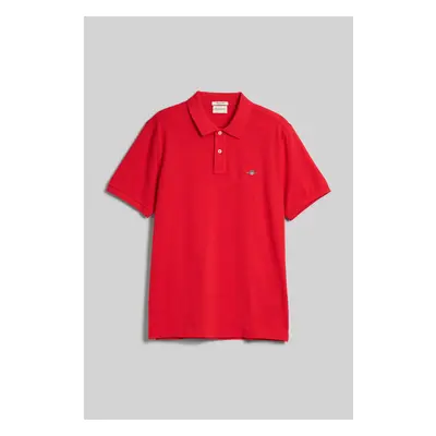 POLOKOŠILE GANT REG SHIELD SS PIQUE POLO BRIGHT RED 90640098