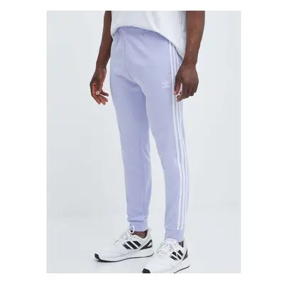 Tepláky adidas Originals fialová barva, s aplikací, IR9879 92008133