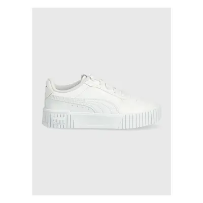 Dětské sneakers boty Puma Carina 2.0 PS bílá barva 83056768