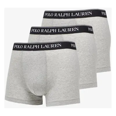 Boxerky Ralph Lauren Stretch Cotton Classic Trunks 3-Pack Grey XL 75812773