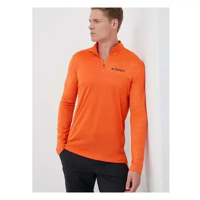 Sportovní mikina adidas TERREX Multi oranžová barva, s potiskem 82611265