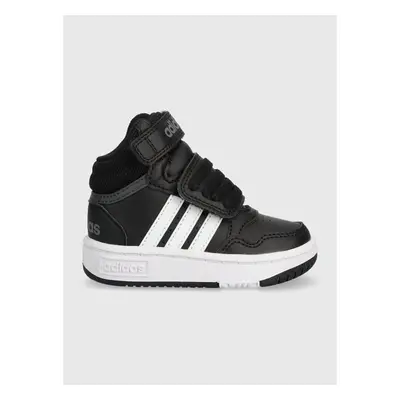 Dětské sneakers boty adidas Originals HOOPS MID 3. AC I černá barva 83295909