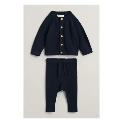 DĚTSKÝ SET GANT CARDIGAN AND PANT GIFT SET EVENING BLUE 84796934