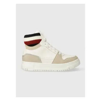 Dětské sneakers boty Tommy Hilfiger bílá barva 85158702