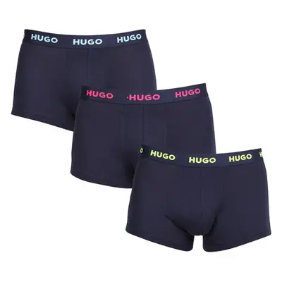 3PACK pánské boxerky HUGO vícebarevné (50469766 414) 90375526