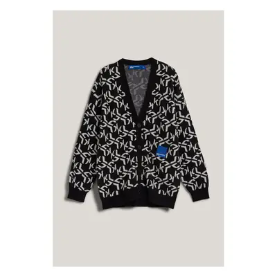 KARDIGÁN KARL LAGERFELD JEANS KLJ MONOGRAM JACQUARD CARDIGAN 95221680