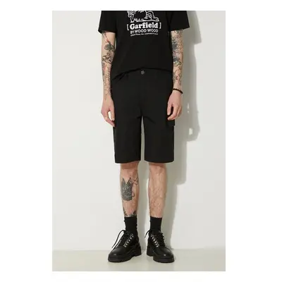 Bavlněné šortky Dickies Millerville černá barva, DK0A4XEDBLK1-BLACK 84012056