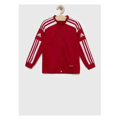 Dětská mikina adidas Performance Sq21 Tr Jkt Y červená barva, s 75402902