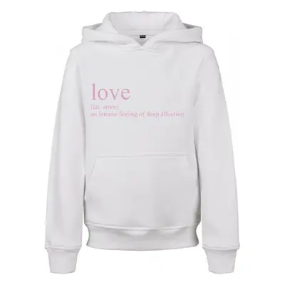 MISTER TEE Kids Love Definition Hoody - white 80901258