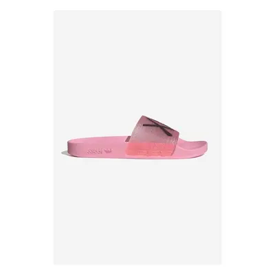 Pantofle adidas Originals Adilette růžová barva, HQ6856-pink 84016242