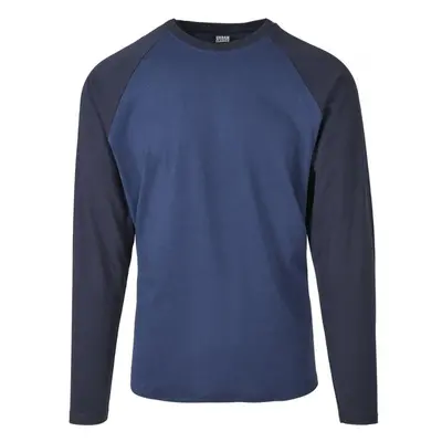 URBAN CLASSICS Raglan Contrast LS - darkblue/midnightnavy 84167059