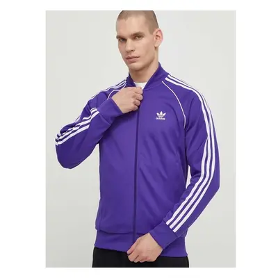 Mikina adidas Originals pánská, fialová barva, s aplikací, IR9885 90526424