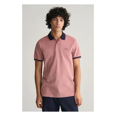 POLOKOŠILE GANT 4-COL OXFORD SS PIQUE SUNSET PINK 90826095