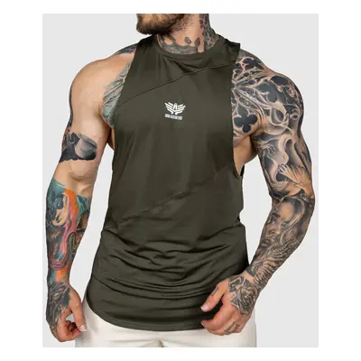 Tréninkové tílko Iron Aesthetics Gym Tank, zelené 93769502