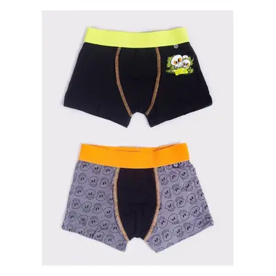 Yoclub Kidss 2Pack Boys Boxer Briefs BMB-0015C-AA30 78570873