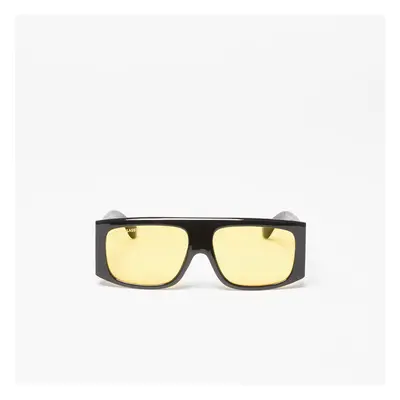 Sluneční brýle Urban Classics Sunglasses Raja With Strap Black/ Yellow 87308666