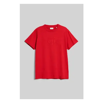 TRIČKO GANT REG TONAL SHIELD SS T-SHIRT RUBY RED 90156446