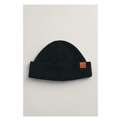 ČEPICE GANT FISHERMAN BEANIE EBONY BLACK 92977655