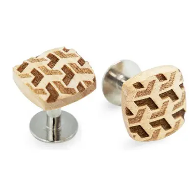 BeWooden Dřevěné manžetové knoflíčky Cubro cuff 73154635