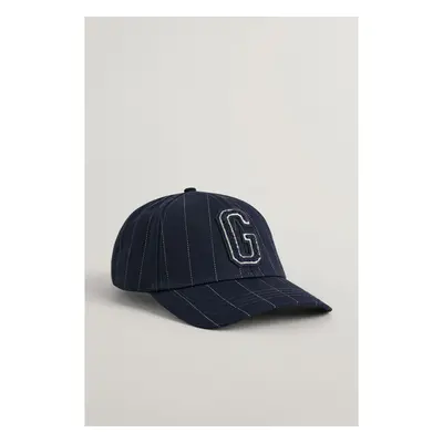 KŠILTOVKA GANT PINSTRIPED CAP NAVY 87542991