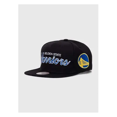 Čepice s vlněnou směsí Mitchell&Ness NBA GOLDEN STATE WARRIORS černá 89962638