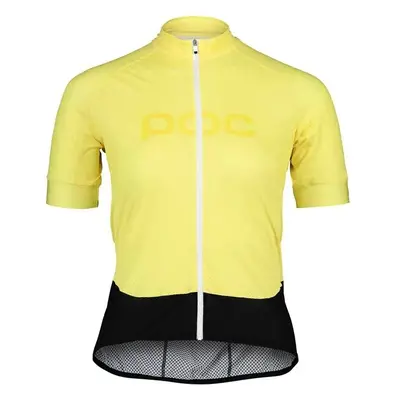 Cyklistický dres POC Essential Road Logo Jersey Sulfur Yellow 91914602