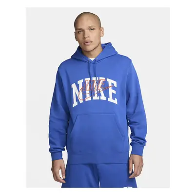 Nike Club Fleece Mens Brushed Hoodie ROYAL 92018048