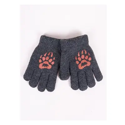 Yoclub Kidss Gloves RED-0200C-AA5A-006 74670118