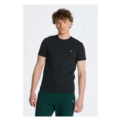 TRIČKO GANT SLIM SHIELD SS T-SHIRT BLACK 84605850