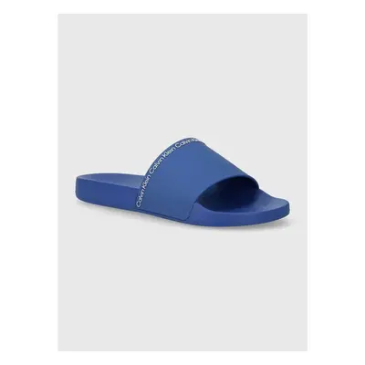 Pantofle Calvin Klein POOL SLIDE RUBBER pánské, HM0HM00981 91409336