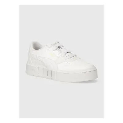 Dětské sneakers boty Puma Cali Court Lth PS bílá barva 91546550