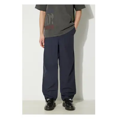 Bavlněné kalhoty Engineered Garments Fatigue Pant tmavomodrá barva, 91586295