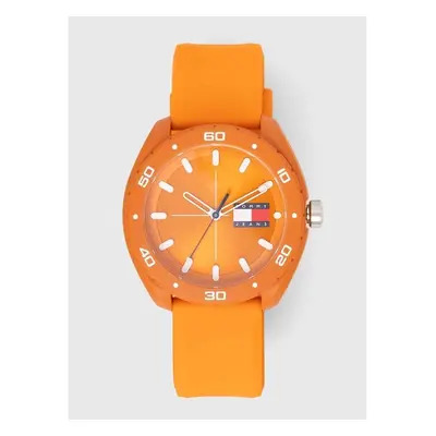 Hodinky Tommy Hilfiger oranžová barva, 1792066 92051543