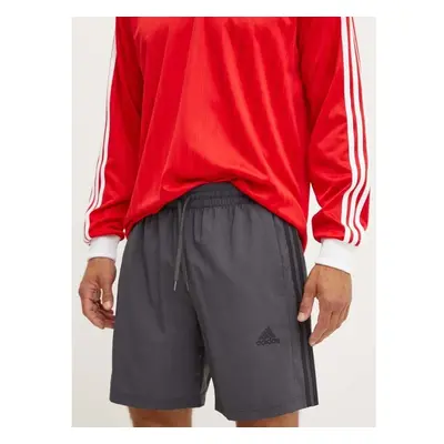 Kraťasy adidas Essentials Chelsea pánské, šedá barva, JG8499 95942568