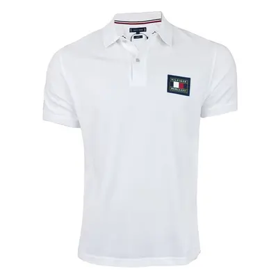 Pánské bílé polo triko Tommy Hilfiger 59457289