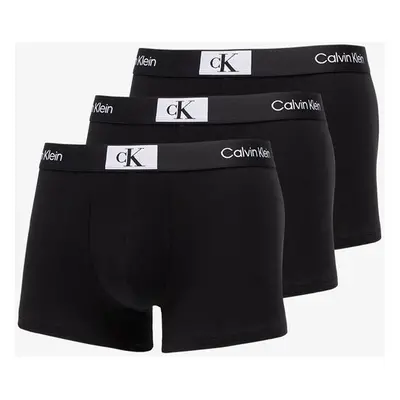 Boxerky Calvin Klein ´96 Cotton Stretch Trunks 3-Pack Black/ Black/ 77072606