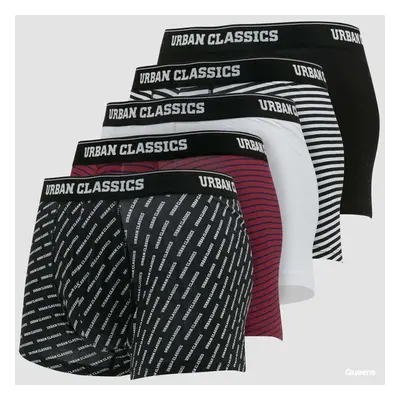 Boxerky Urban Classics Boxer Shorts 5-Pack Black/ White/ Red/ Navy/ 87309969