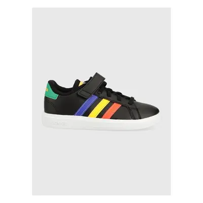 Dětské sneakers boty adidas GRAND COURT 2. EL černá barva 82427687