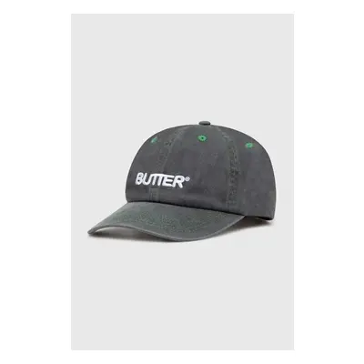 Bavlněná baseballová čepice Butter Goods Rounded Logo 6 Panel Cap 91076220