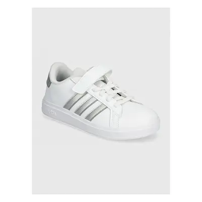 Dětské sneakers boty adidas GRAND COURT 2.0 EL C šedá barva, IH5532 94486031