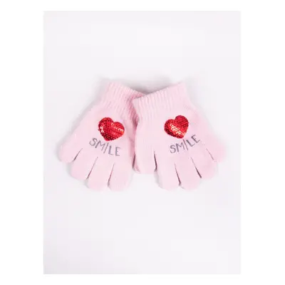 Yoclub Kidss Gloves RED-0099G-AA50-007 74670112