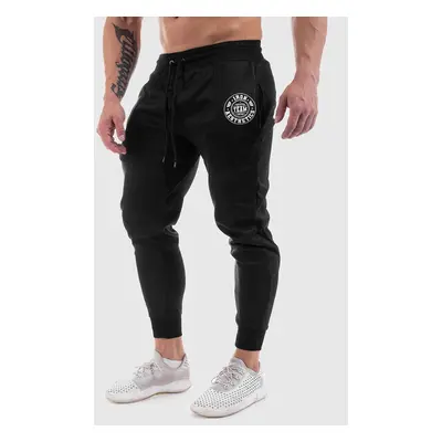 Jogger tepláky Iron Aesthetics Circle Star, černé 60712564