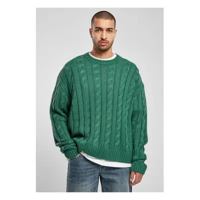 Pánský svetr Urban Classics Boxy Sweater - zelený 73743754