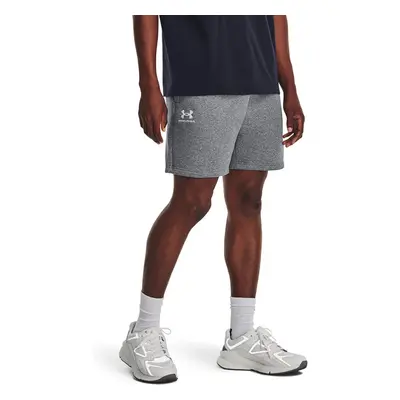 Šortky Under Armour Essential Fleece Shorts Pitch Gray Medium Heather 91030244