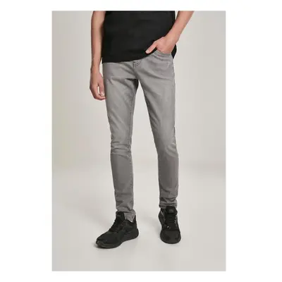 Urban Classics Pánské džíny Slim Fit šedé 91304802