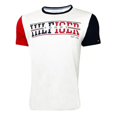 Pánské bílé triko Tommy Hilfiger 63872199