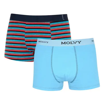 2PACK Pánské boxerky Molvy vícebarevné (2MP-305-BEU) 70419768