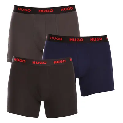 3PACK pánské boxerky HUGO vícebarevné (50503079 413) 86439850