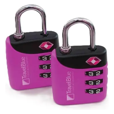 Travel Blue 2x Combi TSA Lock Purple 93027443